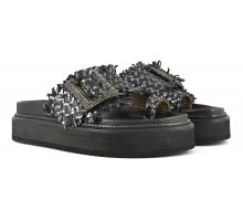 Economici Online Platform sandal jewel buckle F08171824-0154 Autentico